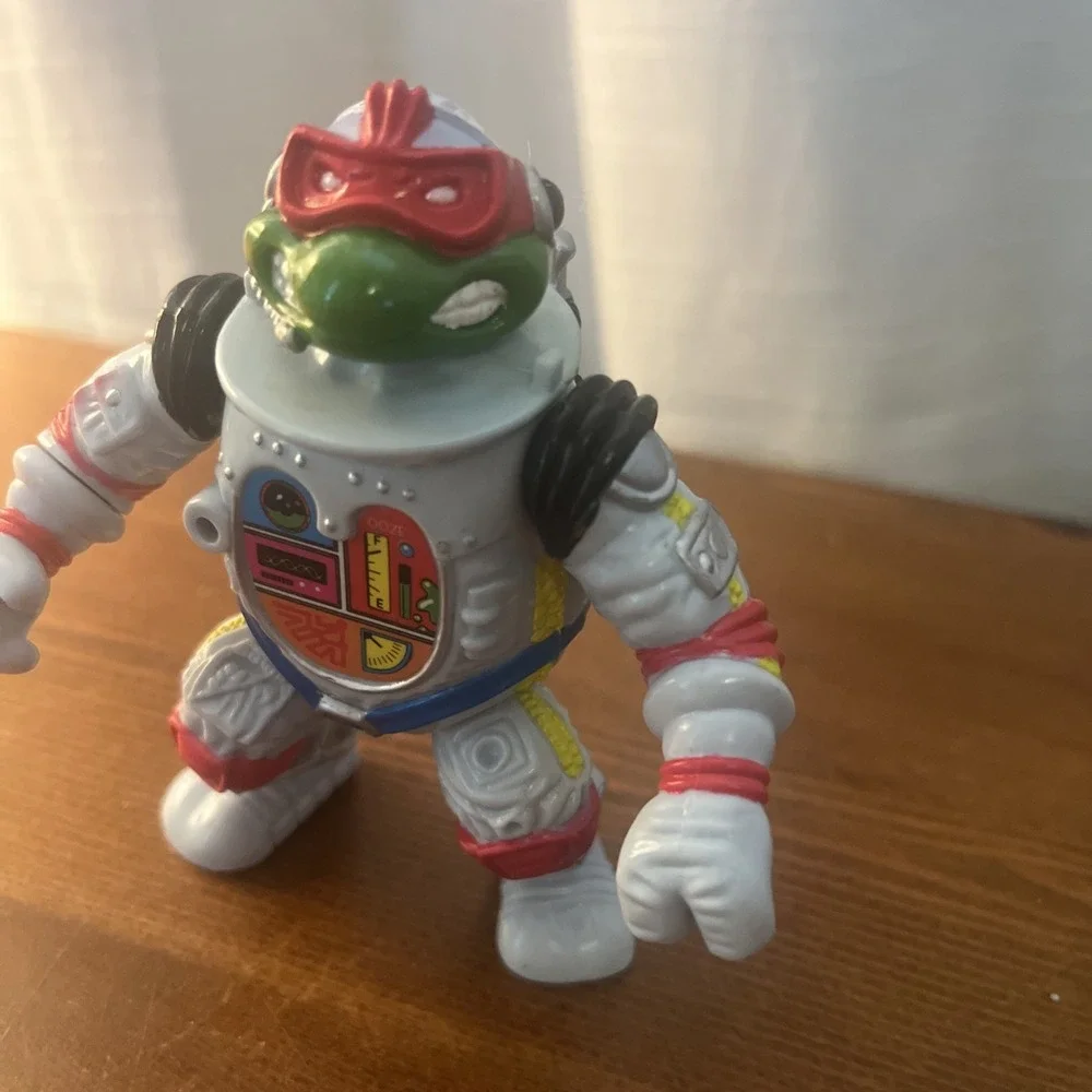 TMNT 1990 Teenage Mutant Ninja Turtles Space‎ Cadet Raph Astronaut Playmates VTG